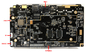 RK3568 quad-core integró al conductor que descifraba Integrated Board de Android del cuadro de sistema